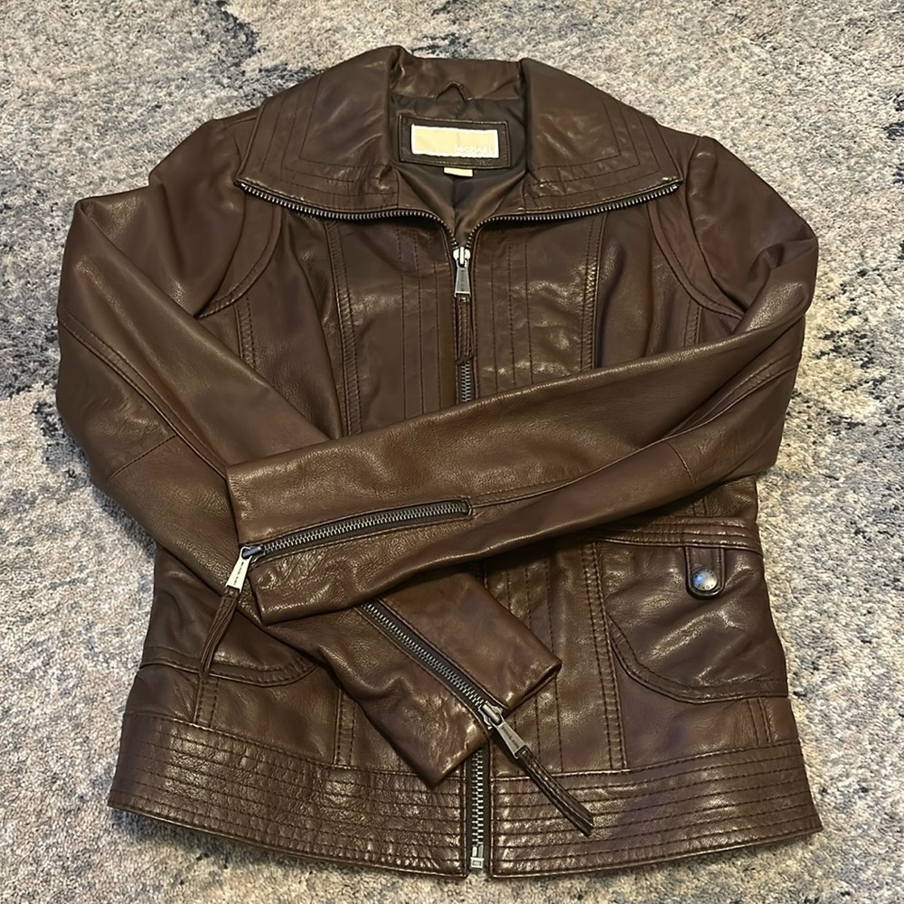 Michael Kors leather jacket